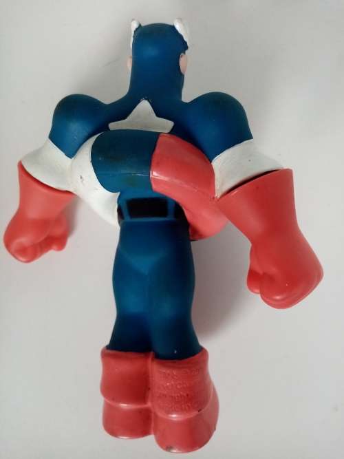 Captain America Soft Rubber Toy