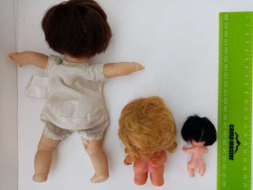 3 Vintage Dolls