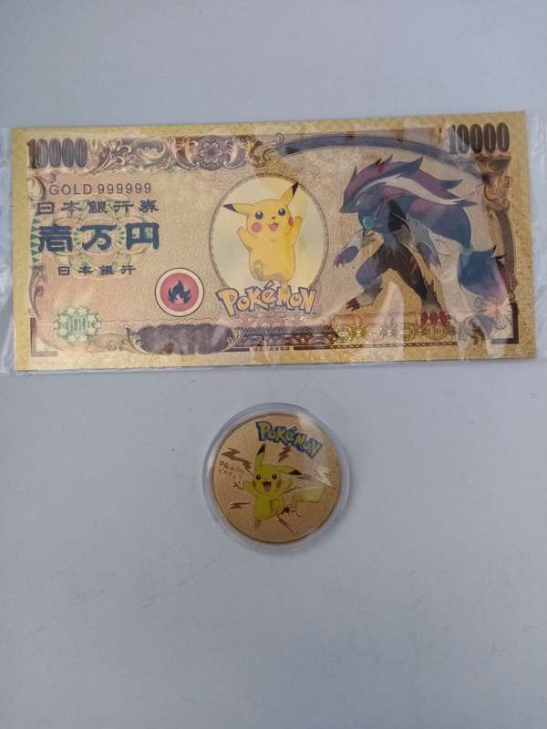 Pokemon Note and Coin sealed