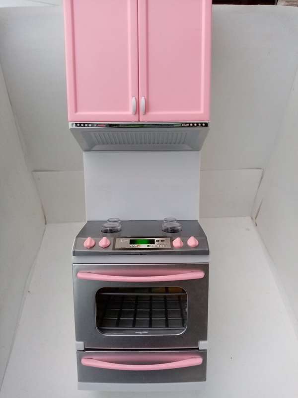 Modern Kitchen Barbie Toys Stove Combo