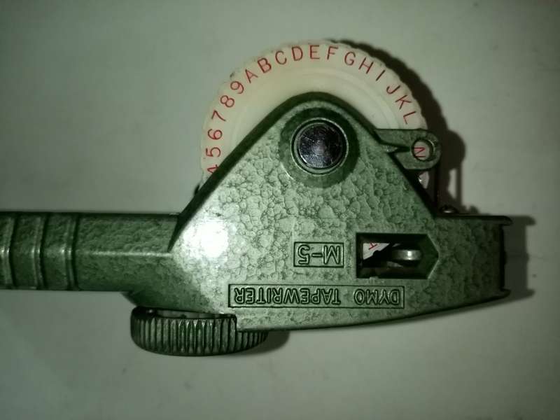 Vintage Metal Dymo