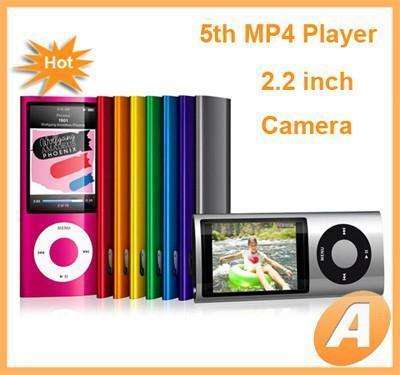 Brand New Silver Generic IPOD 8 GB MP4 player with Radio + 1.3MP Camera