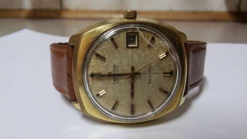 1973 Certina Automatic Blue Ribbon