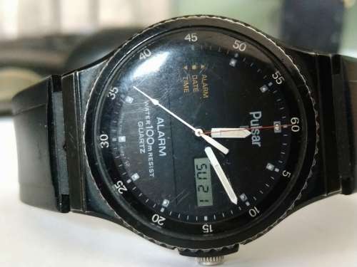 A pulsating Pulsar, rare vintage digi-ana.