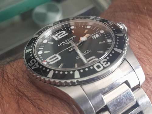 Longines Hydro Conquest, very good condition.