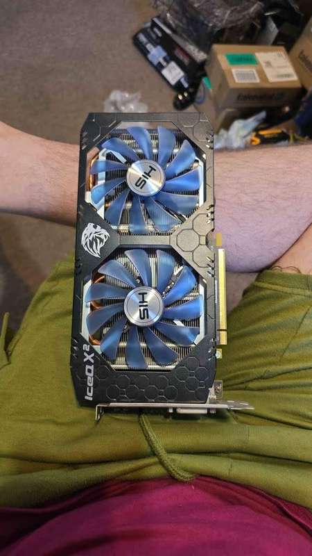 HIS RX580 8gb , Warzone ready!