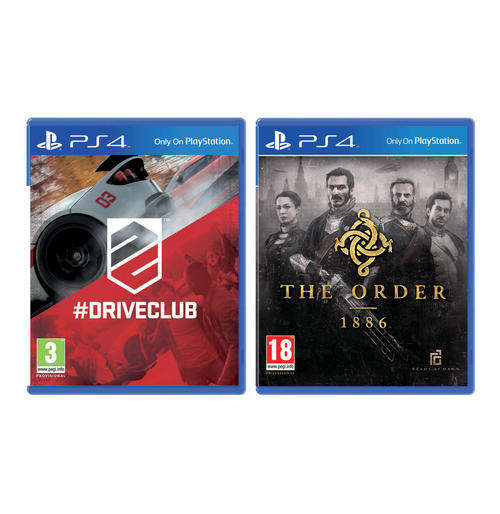 The Order + Driveclub Brand new for PS4