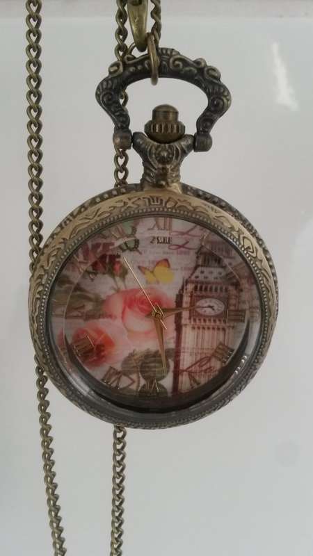 VINTAGE INSPIRED FASHIONABLE NECKLACE WATCH!!!