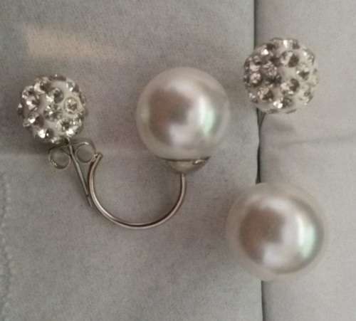 BEST SELLER LAST PAIR!!! EARRINGS THAT LOOK ABSOLUTELY BEAUTIFUL ON AND EVERYONE NOTICE THEM!!!