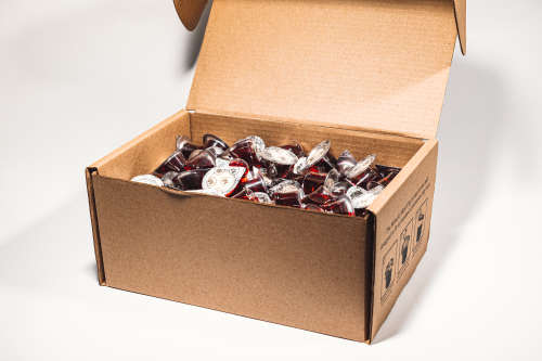 BOX OF 1000 PREFILLED COMMUNION CUPS WITH WAFER AND JUICE