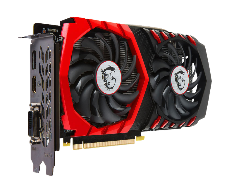 MSI GeForce GTX 1050 Ti Video Graphic Cards 4GB (pre-owned)