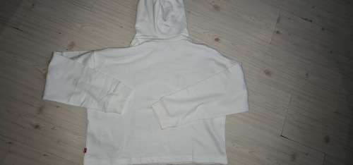 100% Original Levi`s Ladies Cropped Hoodie (White) Small - Brand new (Retail R799)