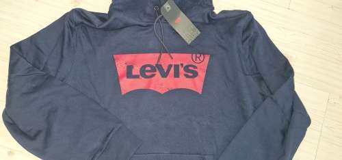 100% Original Levi`s Men`s Hoodie (Navy) Large - Brand new (Retail R799)