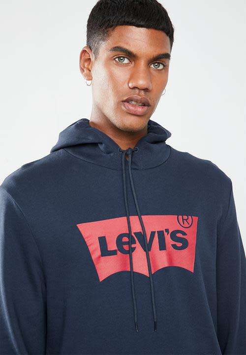 100% Original Levi`s Men`s Hoodie (Navy) Large - Brand new (Retail R899)