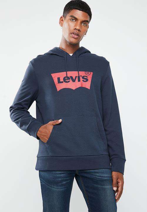 100% Original Levi`s Men`s Hoodie (Navy) Large - Brand new (Retail R899)