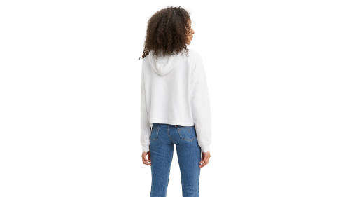 100% Original Levi`s Ladies Cropped Hoodie (White) Small - Brand new (Retail R799)