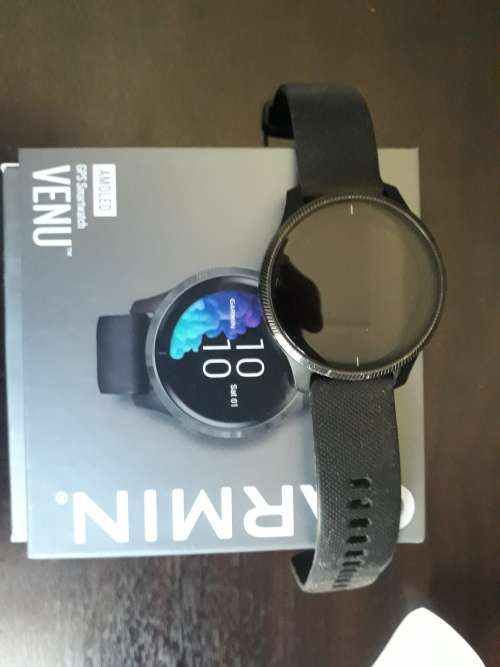 Garmin Venu Black and Slate AMOLED Screen Boxed (9 out of 10) 8 Months old