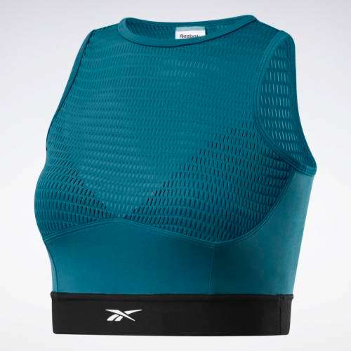 100% Original Reebok FK7047 TS Crop Perf Top Sports Bra - Small (Retail R799)