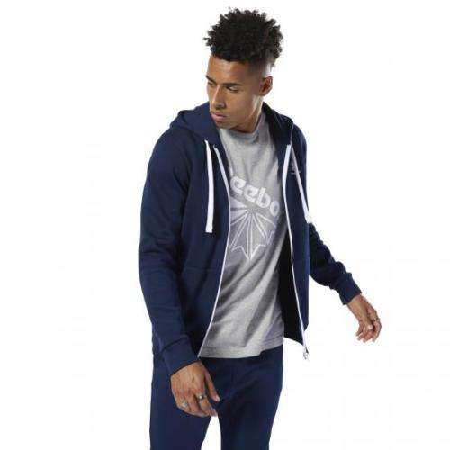 Original Reebok DT8128 CL F Full Zip Hoodie - Size Large (Retail R999)