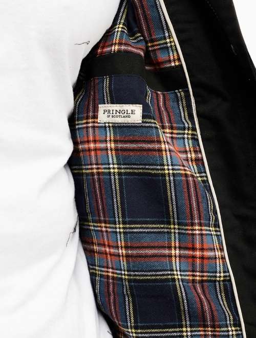 Original PRINGLE of Scotland Bomber Jacket (Black) - Large (Retail R3299)