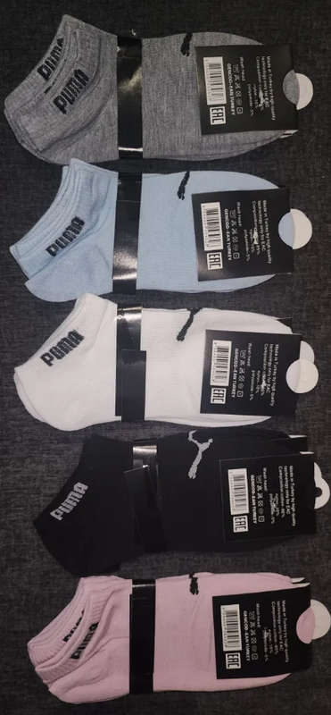 Original Puma Socks (5 Pairs) - (Retail R499)