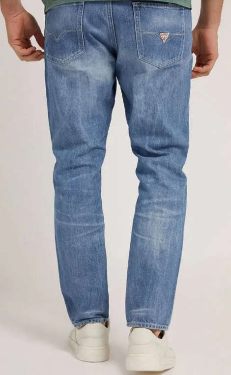 Guess Men`s Eco Slim Angels Skinny Jeans Original AN2ILLINOIS (W36L32) Brand New (Retail R1499)
