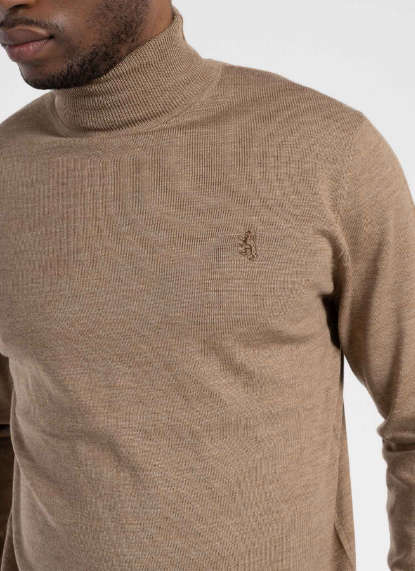 Original PRINGLE of Scotland Jersey MKNI1009 - Large (Retail R1899) Brown
