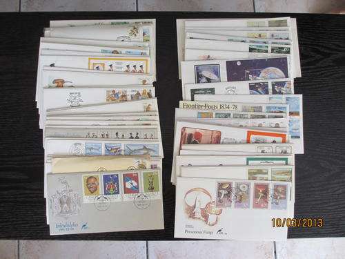 Ciskei first day covers - 51 covers, no duplicates