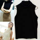 NEWYORKER STYLE Poloneck Sleeveless Top