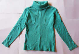 POLO NECK TOP Size for 4~5Y