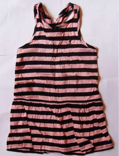 Stripes Cute & Lovely Dress Size for 5~6Y