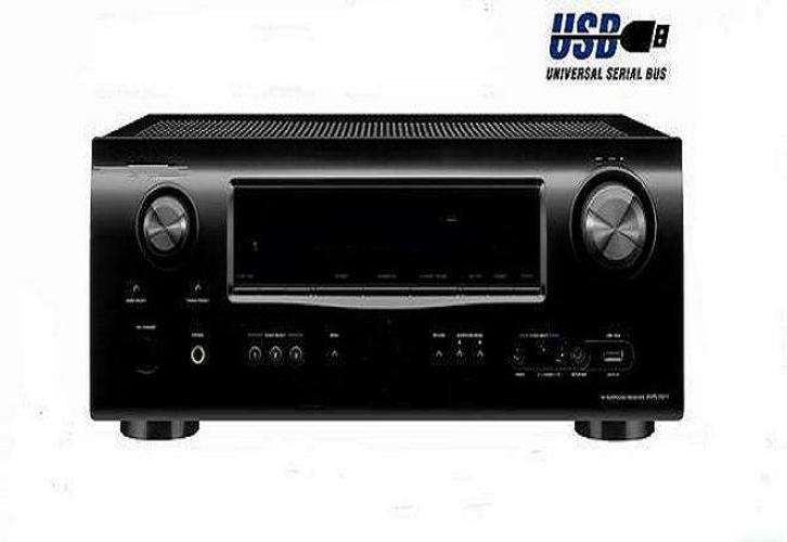 Powerful 5 channel Digital Home Amplifier with Remote, FM tuner, USB, Memory card slots