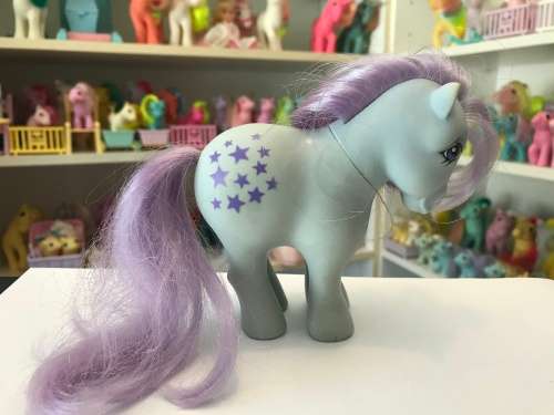 My Little Pony - Concave Foot Collector`s Pose - Blue Belle (1983)