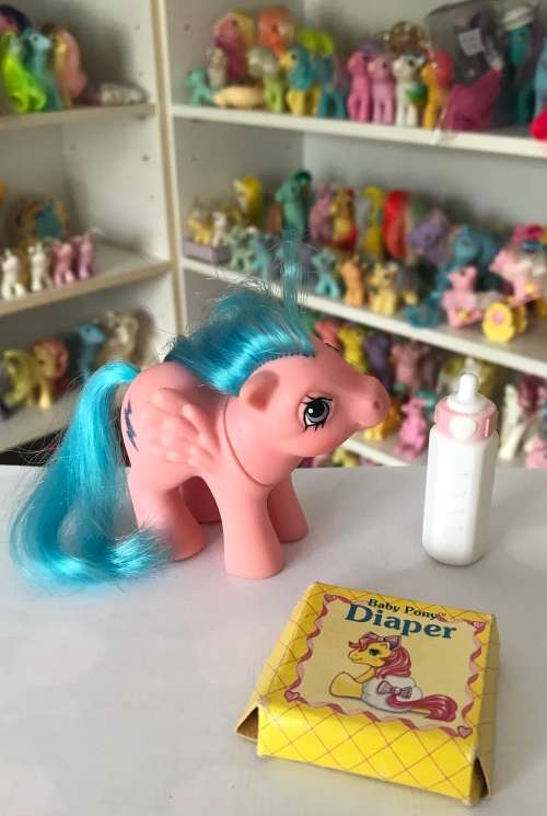 My Little Pony - Baby Firefly with accessories (1984)
