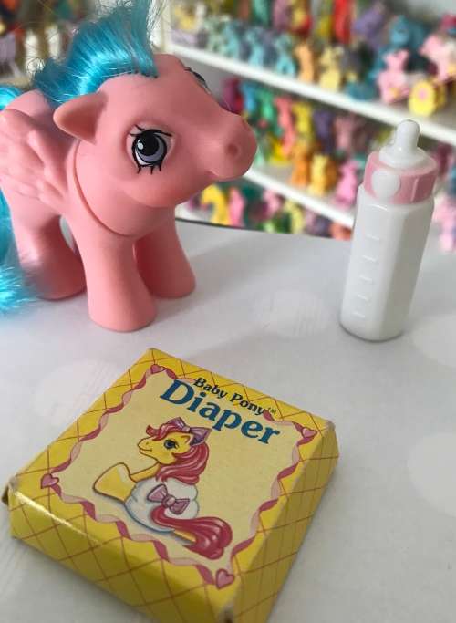 My Little Pony - Baby Firefly with accessories (1984)