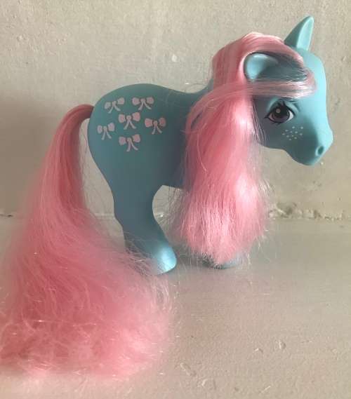My Little Pony - RARE - Long-Haired Bow Tie (1984)(second release)