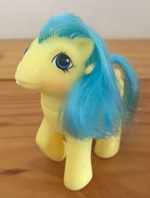 My Little Pony - First Tooth - Baby Bouncy with RARE accessories (1986)