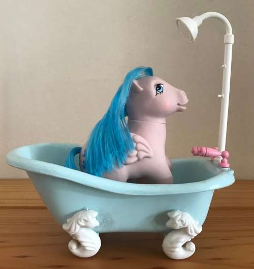 My Little Pony - Playset - Scrub-a-Dub-Tub (1988) (PONY NOT INCL.)