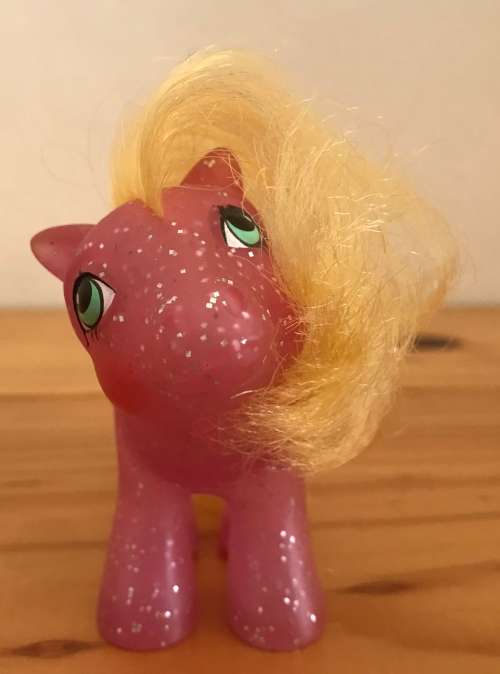 My Little Pony - Baby Sparkle Ponies - Baby North Star with brush (1989)