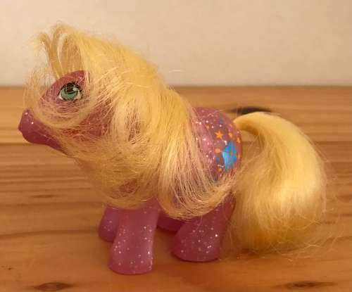 My Little Pony - Baby Sparkle Ponies - Baby North Star with brush (1989)