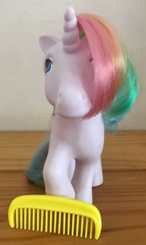 My Little Pony - Rainbow Ponies - Windy with brush (1983) - STUNNING