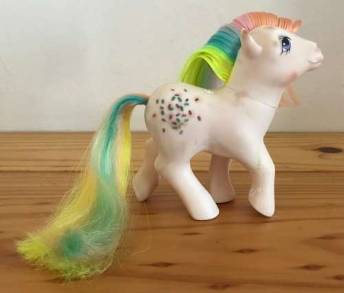 My Little Pony - Rainbow Ponies - Confetti (Bait) (1984)