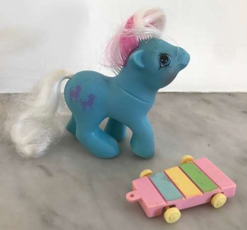 My Little Pony - First Tooth Baby Ponies - Baby Fifi (with xylophone) (1986)
