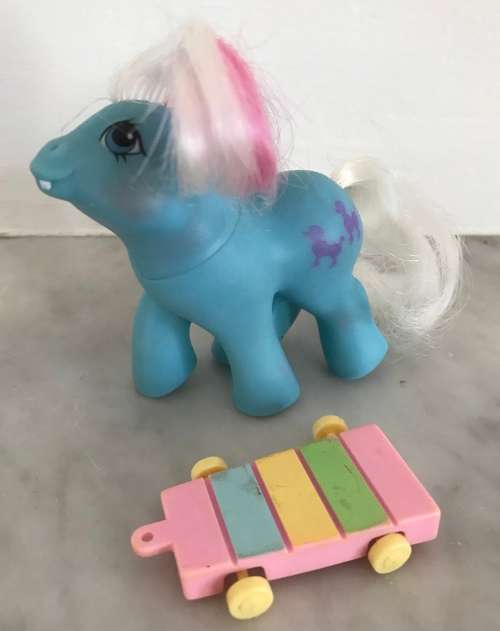 My Little Pony - First Tooth Baby Ponies - Baby Fifi (with xylophone) (1986)