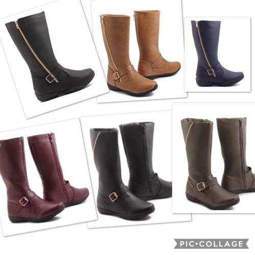 Ladies Zip Up Boots