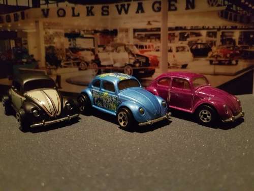 HOT WHEELS VW BEETLE LOT OF 3