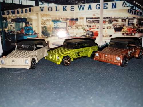 Hot Wheels VW Volkswagen Type 181 "Thing" set of 3