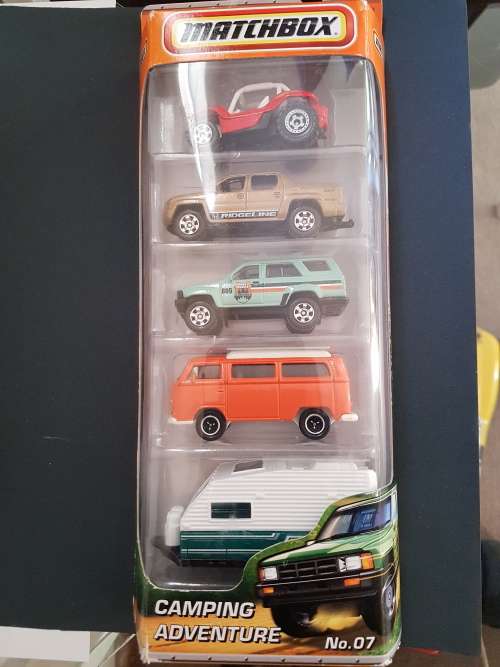 Matchbox Camping Adventure No 7 with VW Type 2 Bus
