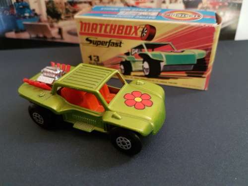 Matchbox Lesney #13 Baja Dune Buggy, Superfast Wheels