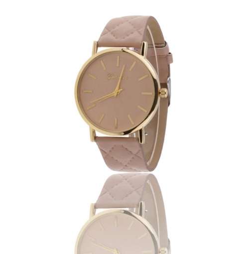 TAN GENEVA WOMENS WATCH